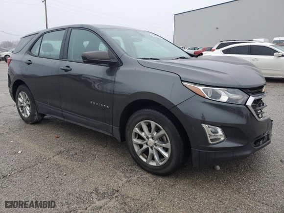 2018 Chevrolet Equinox LS with VIN 2GNAXHEV1J6290378, listed as a Copart auction lot 84027844 with 66,486 mi miles and Salvage Title. Bid and sale history available at carsss.com. Image 4.