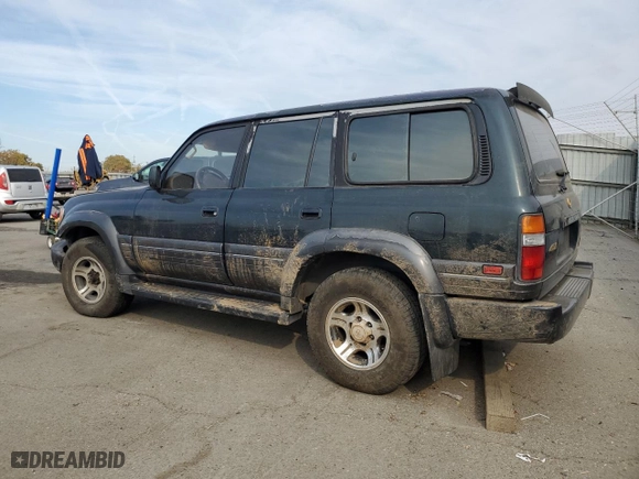 1996 Lexus LX 450 Luxury Wagon with VIN JT6HJ88J6T0147463, listed as a Copart auction lot 78847814 with NaN miles and Salvage Title. Bid and sale history available at carsss.com. Image 2.