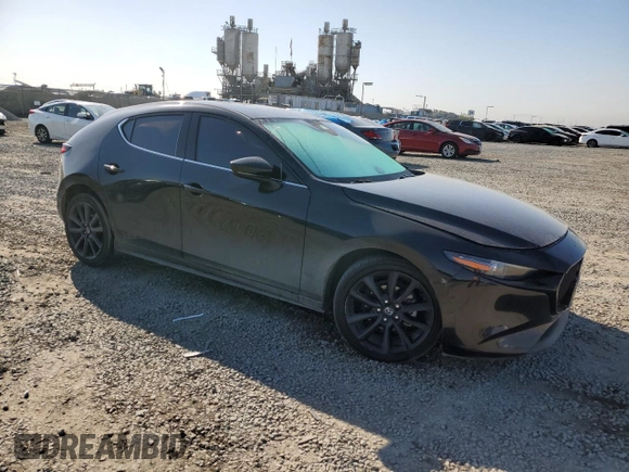 2020 Mazda 3 Premium Package with VIN JM1BPANM3L1162662, listed as a Copart auction lot 50059785 with 93,271 mi miles and Salvage Title. Bid and sale history available at carsss.com. Image 4.