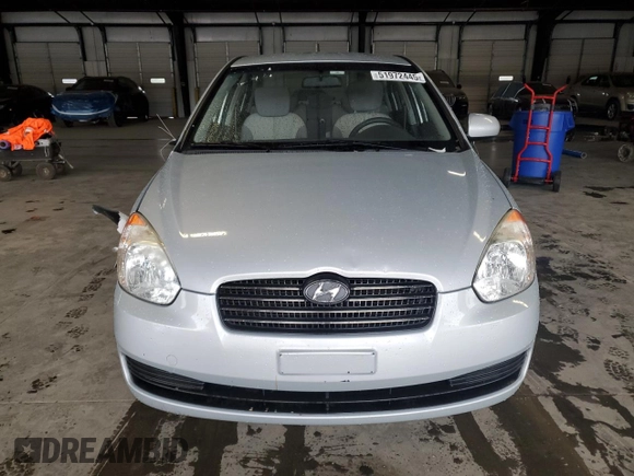 2010 Hyundai Accent GLS with VIN KMHCN4AC4AU483643, listed as a Copart auction lot 51972445 with 134,288 mi miles and Salvage Title. Bid and sale history available at carsss.com. Image 5.