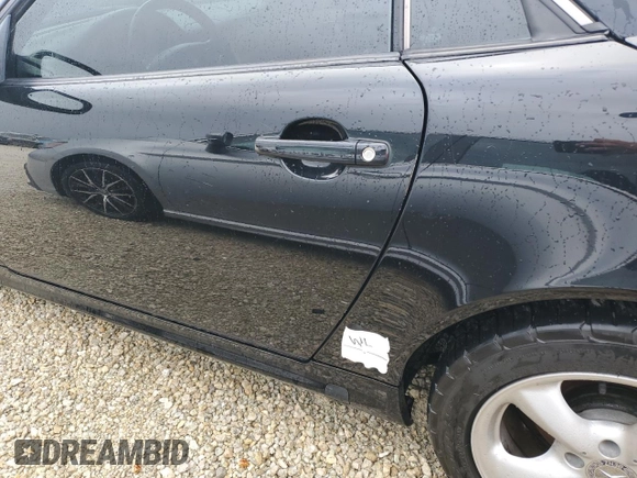 2001 Mercedes-Benz SLK-Class with VIN WDBKK65F51F217396, listed as a Copart auction lot 74339214 with 56,281 mi miles and Salvage Title. Bid and sale history available at carsss.com. Image 12.