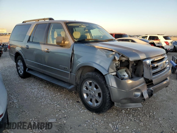 2008 Ford Expedition Max SSV with VIN 1FMFK15578LA17043, listed as a Copart auction lot 43451215 with 211,391 mi miles and Salvage title. Bid and sale history available at DreamBid. Image 4.