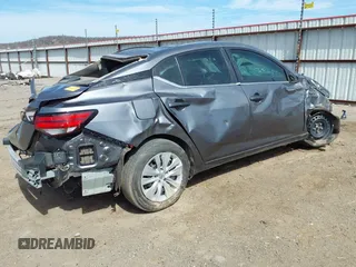 2024 Nissan Sentra S with VIN 3N1AB8BV5RY238714, listed as a IAAI auction lot 41802555 with 40,165 mi miles and . Bid and sale history available at DreamBid. Image 4.