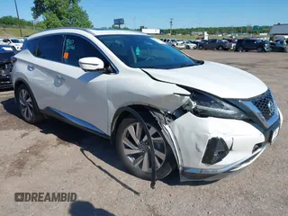 2019 Nissan Murano SL with VIN 5N1AZ2MJ4KN103898, listed as a IAAI auction lot 42358699 with 92,941 mi miles and . Bid and sale history available at DreamBid. Image 1.