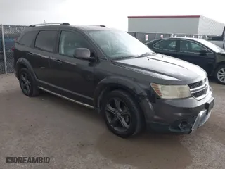 2015 Dodge Journey Crossroad with VIN 3C4PDCGB6FT509856, listed as a IAAI auction lot 41942475 with 190,031 mi miles. Bid and sale history available at carsss.com. Image 1.
