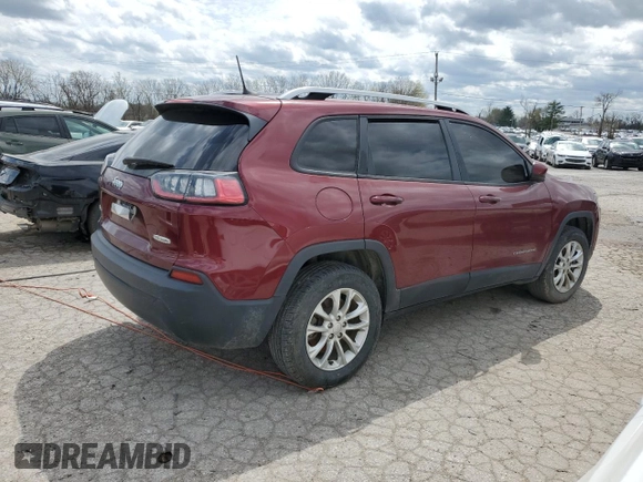 2020 Jeep Cherokee Latitude with VIN 1C4PJMCB0LD611742, listed as a Copart auction lot 45967335 with 94,341 mi miles and Salvage title. Bid and sale history available at DreamBid. Image 3.