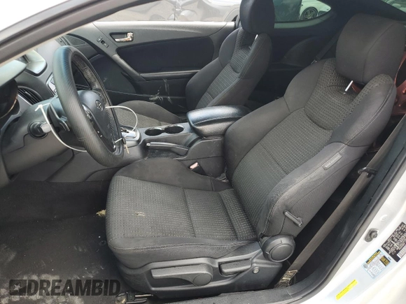 2012 Hyundai Genesis Coupe Premium с VIN KMHHT6KD2CU078317, выставлен на аукционе Copart как лот 56467835 с пробегом 157 625 миль миль и Чистый • Clean title. История ставок и продаж доступна на DreamBid. Изображение 7.