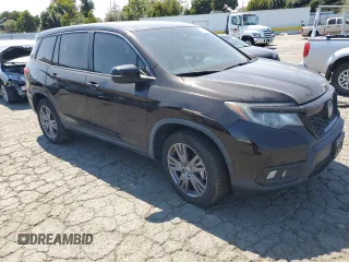 2020 Honda Passport EX-L z VIN 5FNYF8H54LB000315, wystawiony jako Copart lot #59194895 z przebiegiem 52 048 mil mil oraz Szkoda całkowita • Salvage title. Historia ofert i sprzedaży dostępna na DreamBid. Obrazek 4.