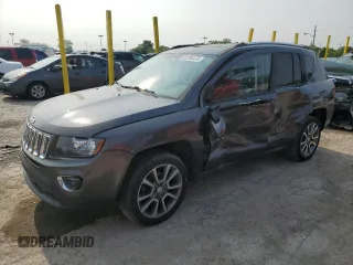 2017 Jeep Compass High Altitude with VIN 1C4NJCEAXHD130376, listed as a Copart auction lot 59206475 with 110,211 mi miles and Salvage title. Bid and sale history available at DreamBid. Image 1.
