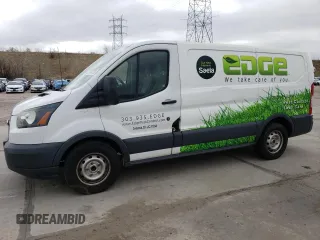 2015 Ford Transit Cargo with VIN 1FTNE1YM6FKA28449, listed as a Copart auction lot 51647055 with 117,807 mi miles and Clean Title. Bid and sale history available at carsss.com. Image 1.