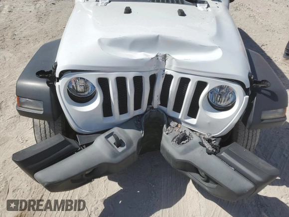 2019 Jeep Wrangler Unlimited Sport S z VIN 1C4HJXDNXKW521919, wystawiony jako Copart lot #57626355 z przebiegiem 48 202 mil mil oraz Szkoda całkowita • Salvage title. Historia ofert i sprzedaży dostępna na DreamBid. Obrazek 12.