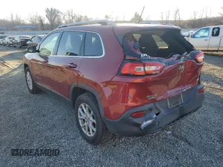 2015 Jeep Cherokee Latitude with VIN 1C4PJMCB3FW784938, listed as a Copart auction lot 47614705 with 159,880 mi miles and Salvage Title. Bid and sale history available at carsss.com. Image 2.
