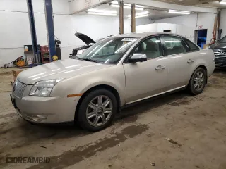 2009 Mercury Sable Premier with VIN 1MEHM42W59G632253, listed as a Copart auction lot 84836184 with 189,731 mi miles and Salvage Title. Bid and sale history available at carsss.com. Image 1.