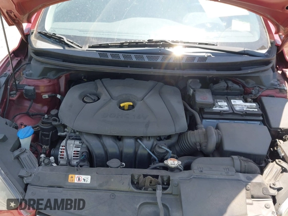 2016 Hyundai Elantra SE with VIN 5NPDH4AE7GH663509, listed as a IAAI auction lot 42196319 with 97,368 mi miles and . Bid and sale history available at DreamBid. Image 10.