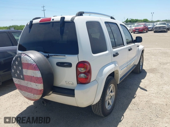 2006 Jeep Liberty Limited with VIN 1J4GL58K56W271077, listed as a IAAI auction lot 41978911 with 147,428 mi miles and . Bid and sale history available at DreamBid. Image 4.