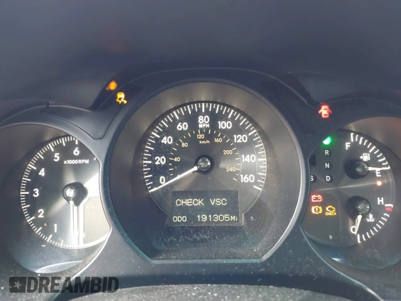 2006 Lexus GS 300 z VIN JTHBH96S165009864, wystawiony jako IAAI lot #42120302 z przebiegiem 191 305 mil mil oraz . Historia ofert i sprzedaży dostępna na DreamBid. Obrazek 7.