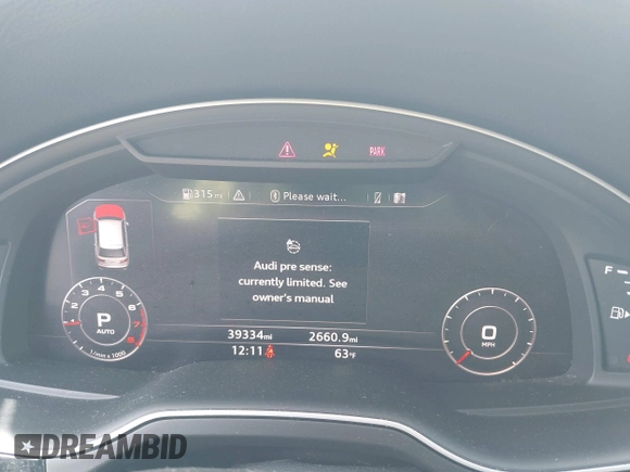 2018 Audi Q7 Premium Plus with VIN WA1LAAF70JD031855, listed as a IAAI auction lot 42267620 with 39,334 mi miles and . Bid and sale history available at DreamBid. Image 7.