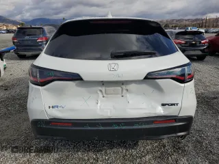 2024 Honda HR-V Sport with VIN 3CZRZ2H54RM749056, listed as a Copart auction lot 42791745 with 15,978 mi miles and Salvage title. Bid and sale history available at DreamBid. Image 6.