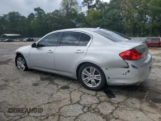 2015 Infiniti Q40 with VIN JN1CV6AR0FM523487, listed as a Copart auction lot 73708424 with 97,537 mi miles and Salvage Title. Bid and sale history available at carsss.com. Image 2.