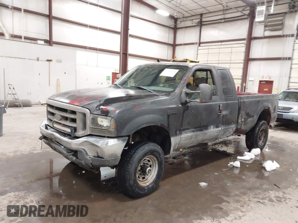 2003 Ford Super Duty F-250 XL with VIN 1FTNX21P73EC21871, listed as a IAAI auction lot 41280545 with 1 mi miles. Bid and sale history available at carsss.com. Image 18.