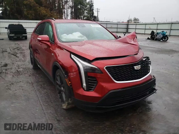 2022 Cadillac XT4 FWD Sport with VIN 1GYFZER43NF108145, listed as a Copart auction lot 83984054 with 36,603 mi miles and Salvage title. Bid and sale history available at DreamBid. Image 11.