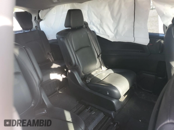 2021 Honda Odyssey Touring with VIN 5FNRL6H85MB012325, listed as a Copart auction lot 53367115 with Not provided miles and Salvage title. Bid and sale history available at DreamBid. Image 12.
