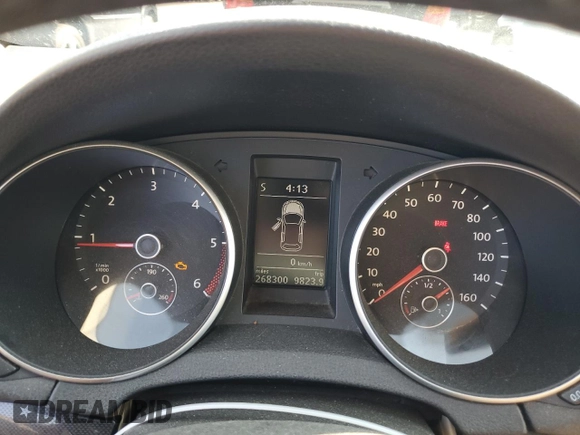 2010 Volkswagen Jetta SportWagen TDI with VIN 3VWTL7AJ4AM694823, listed as a Copart auction lot 70892714 with 268,300 mi miles and Salvage Title. Bid and sale history available at carsss.com. Image 9.