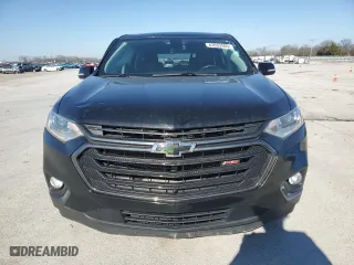 2019 Chevrolet Traverse RS with VIN 1GNERJKX0KJ162579, listed as a Copart auction lot 43633505 with 145,491 mi miles and Salvage Title. Bid and sale history available at carsss.com. Image 5.