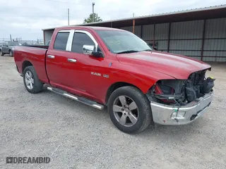 2009 Dodge Ram 1500 SLT with VIN 1D3HB18T49S722968, listed as a IAAI auction lot 41582583 with 206,012 mi miles. Bid and sale history available at carsss.com. Image 1.