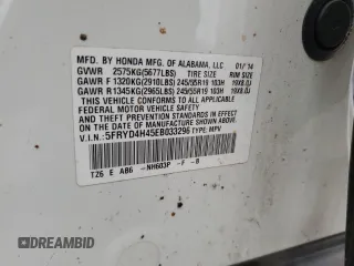 2014 Acura MDX Technology with VIN 5FRYD4H45EB033296, listed as a Copart auction lot 69706004 with 110,288 mi miles and Salvage title. Bid and sale history available at DreamBid. Image 13.