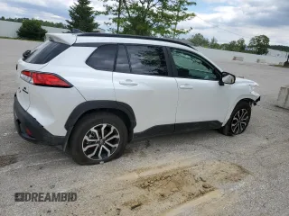 2025 Toyota Corolla Cross Hybrid S with VIN 7MUFBABG2SV069511, listed as a Copart auction lot 55288795 with 1,844 mi miles and Clean title. Bid and sale history available at DreamBid. Image 3.