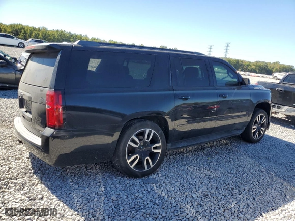 2018 Chevrolet Suburban Premier with VIN 1GNSCJKC8JR288500, listed as a Copart auction lot 76538634 with 161,737 mi miles and Salvage Title. Bid and sale history available at carsss.com. Image 3.