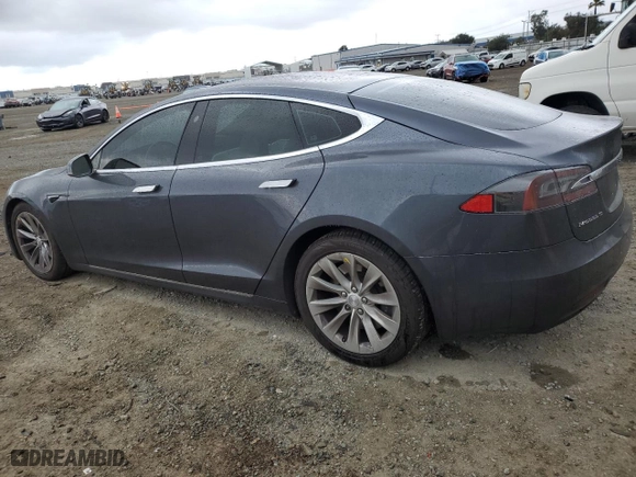 2017 Tesla Model S 100D with VIN 5YJSA1E22HF183131, listed as a Copart auction lot 42749885 with 70,825 mi miles and Salvage Title. Bid and sale history available at carsss.com. Image 2.