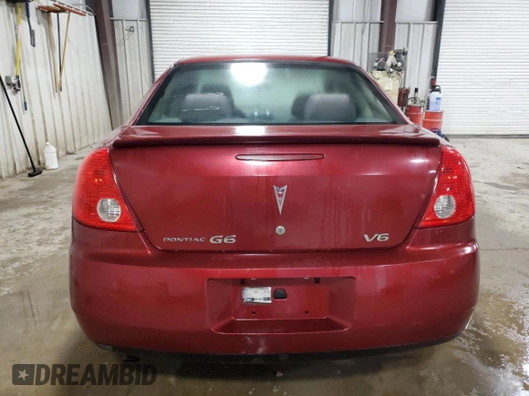 2008 Pontiac G6 with VIN 1G2ZG57N984104867, listed as a Copart auction lot 71592274 with 134,669 mi miles and Salvage Title. Bid and sale history available at carsss.com. Image 6.