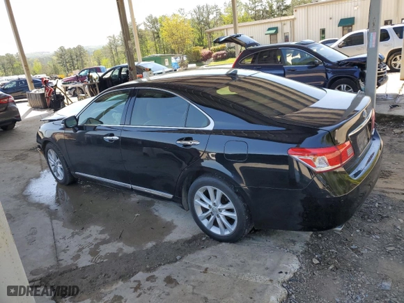 2012 Lexus ES 350 with VIN JTHBK1EG7C2478034, listed as a Copart auction lot 52253285 with 0 mi miles and Salvage Title. Bid and sale history available at carsss.com. Image 2.