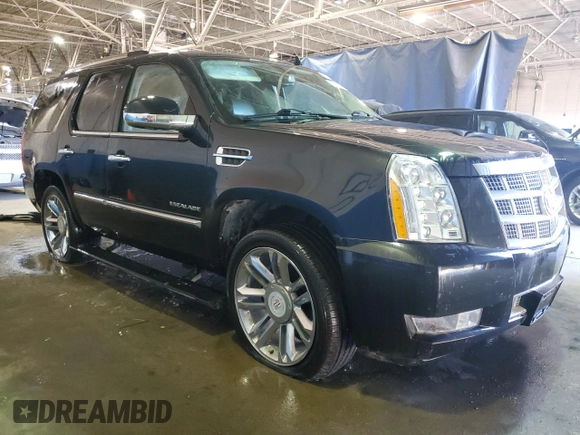 2013 Cadillac Escalade Platinum Edition with VIN 1GYS4DEF0DR171845, listed as a Copart auction lot 48296785 with 215,079 mi miles and Clean Title. Bid and sale history available at carsss.com. Image 4.