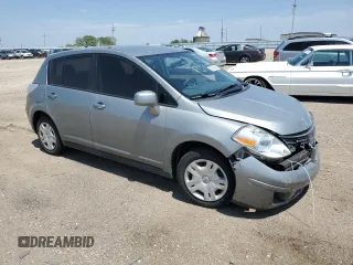 2011 Nissan Versa S with VIN 3N1BC1CPXBL376616, listed as a Copart auction lot 59324665 with 69,801 mi miles and Salvage title. Bid and sale history available at DreamBid. Image 4.