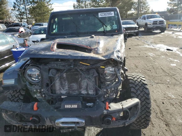 2022 Jeep Gladiator Mojave z VIN 1C6JJTEG7NL155456, wystawiony jako Copart lot #42382095 z przebiegiem Nie podano mil oraz Szkoda całkowita • Salvage title. Historia ofert i sprzedaży dostępna na DreamBid. Obrazek 5.