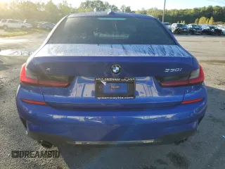 2021 BMW 3 Series 330i xDrive with VIN 3MW5R7J0XM8C14425, listed as a Copart auction lot 72910854 with 9,465 mi miles and Salvage Title. Bid and sale history available at DreamBid. Image 6.