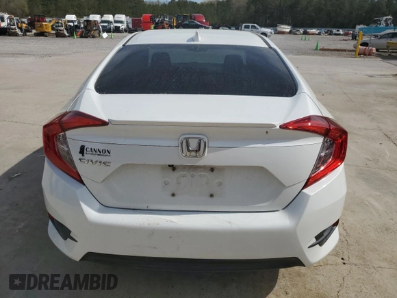2018 Honda Civic EX-L with VIN JHMFC1F77JX034729, listed as a Copart auction lot 49603095 with 95,402 mi miles and Salvage Title. Bid and sale history available at DreamBid. Image 6.