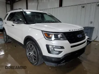 2017 Ford Explorer Sport с VIN 1FM5K8GT8HGA46253, выставлен на аукционе Copart как лот 61855765 с пробегом 101 233 миль миль и Списание • Salvage title. История ставок и продаж доступна на DreamBid. Изображение 4.