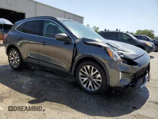 2020 Ford Escape Titanium Hybrid with VIN 1FMCU0DZ5LUA68913, listed as a Copart auction lot 57306055 with 57,711 mi miles and Non repairable. Bid and sale history available at DreamBid. Image 4.