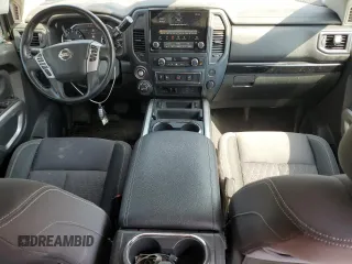 2022 Nissan Titan SV with VIN 1N6AA1ED1NN103079, listed as a Copart auction lot 53659185 with 51,955 mi miles and Salvage title. Bid and sale history available at DreamBid. Image 8.