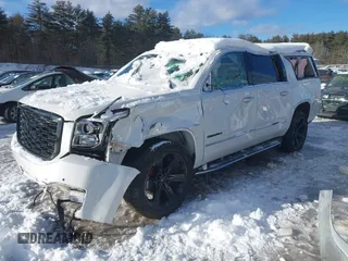 2020 GMC Yukon XL Denali with VIN 1GKS2HKJ3LR223239, listed as a IAAI auction lot 41606846 with 75,452 mi miles. Bid and sale history available at carsss.com. Image 2.