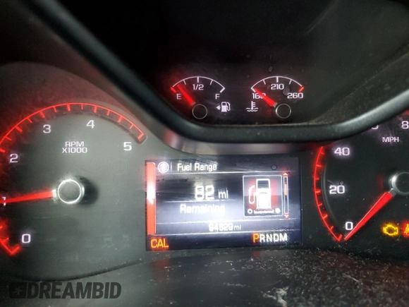 2016 GMC Canyon z VIN 1GTP6CE15G1304347, wystawiony jako Copart lot #49349625 z przebiegiem 94 829 mil mil oraz Szkoda całkowita • Salvage title. Historia ofert i sprzedaży dostępna na DreamBid. Obrazek 9.