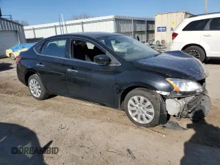 2015 Nissan Sentra SR with VIN 3N1AB7AP2FL660283, listed as a Copart auction lot 85097644 with 112,026 mi miles and Salvage Title. Bid and sale history available at DreamBid. Image 4.