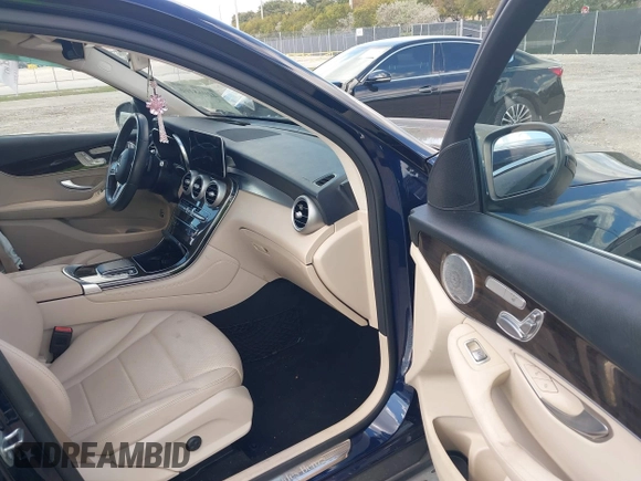2020 Mercedes-Benz GLC 300 with VIN W1N0G8DB6LF798343, listed as a IAAI auction lot 42068166 with 56,857 mi miles and . Bid and sale history available at DreamBid. Image 5.