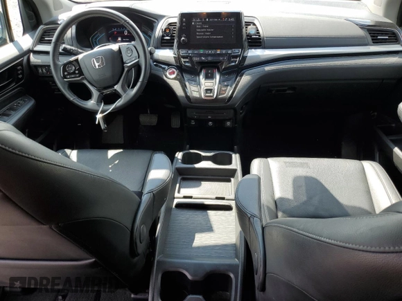 2022 Honda Odyssey Touring with VIN 5FNRL6H87NB040726, listed as a Copart auction lot 57038425 with 37,069 mi miles and Salvage title. Bid and sale history available at DreamBid. Image 8.