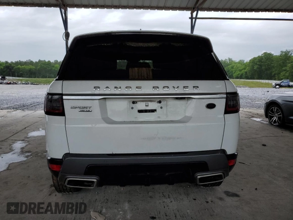 2019 Land Rover Range Rover Sport HSE with VIN SALWR2RK3KA827660, listed as a Copart auction lot 56170505 with 80,549 mi miles and Clean title. Bid and sale history available at DreamBid. Image 6.