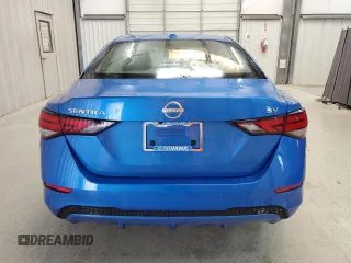 2024 Nissan Sentra SV z VIN 3N1AB8CVXRY330450, wystawiony jako Copart lot #54569815 z przebiegiem 23 533 mil mil oraz Szkoda całkowita • Salvage title. Historia ofert i sprzedaży dostępna na DreamBid. Obrazek 6.